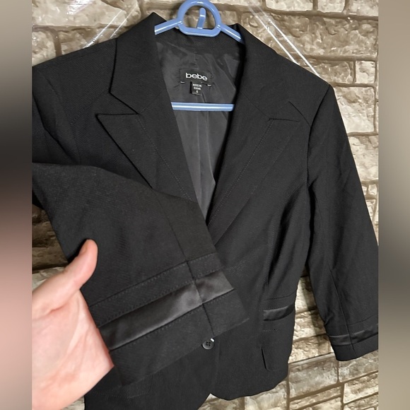Y2K Bebe Half Sleeve Dress Jacket Size 6 - Picture 3 of 11